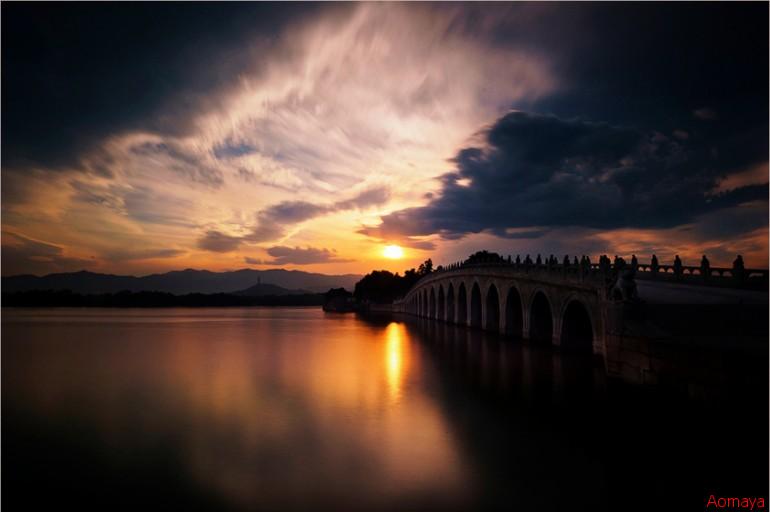 十七孔桥的夕阳_副本1.jpg